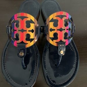 Tory Burch Rainbow Miller Sandals. Size 9 NEW